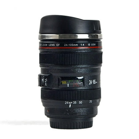 350mL Camera Lens Shape Coffee Tea Mug Stainless Steel Vacuum Flasks Thermal Insulation Cup with Lid
350mL Camera Lens Shape Coffee Tea Mug Stainless Steel Vacuum Flasks Thermal Insulation Cup with Lid