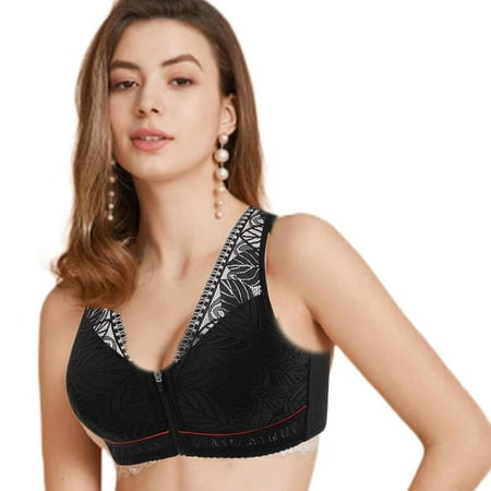 Peitten Wireless Front Close Bra Lace Wire Free Bras for Middle Aged Women Comfort Back Support Bra Large Size Full Coverage Wireless Bra Lace boosted
Peitten Wireless Front Close Bra Lace Wire Free Bras for Middle Aged Women Comfort Back Support Bra Large Size Full Coverage Wireless Bra Lace boosted