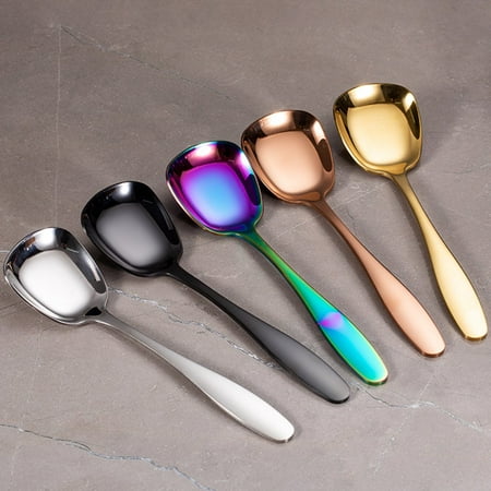 HLONK Serving Spoon Dishwasher Safe Rust-resistant Stainless Steel Large Buffet Serving Spoon for Restaurant
HLONK Serving Spoon Dishwasher Safe Rust-resistant Stainless Steel Large Buffet Serving Spoon for Restaurant