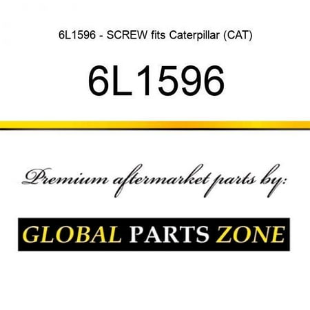 6L1596 - SCREW fits Caterpillar (CAT)