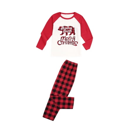 Spring hue Matching Family Pajamas Sets Christmas PJ s Letter Print O-Neck Long Sleeve Blouse Tops Plaid Pants
Spring hue Matching Family Pajamas Sets Christmas PJ s Letter Print O-Neck Long Sleeve Blouse Tops Plaid Pants