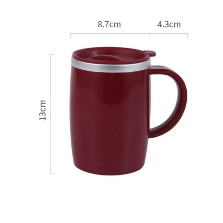 Reusable 500ml Water Cup Stainless Steel Coffee Mug Water Bottle Drinkware Anti-scald Double-layer Tea Cup Portable Travel Taza
Reusable 500ml Water Cup Stainless Steel Coffee Mug Water Bottle Drinkware Anti-scald Double-layer Tea Cup Portable Travel Taza
