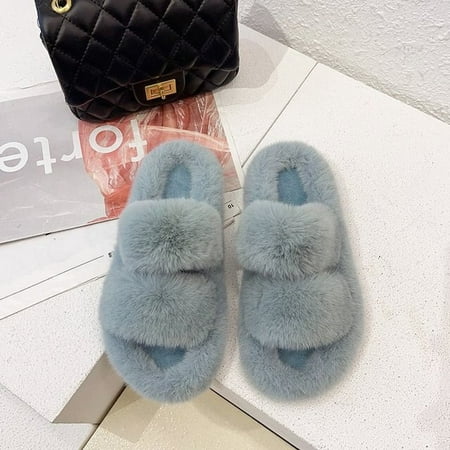 CoCopeaunt Winter Slippers For Women Faux Fur Slides Female Warm Flat Indoor Shoes Household Slippers Plush Flip Flops Home Sandals
CoCopeaunt Winter Slippers For Women Faux Fur Slides Female Warm Flat Indoor Shoes Household Slippers Plush Flip Flops Home Sandals