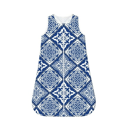 Fotbe Stylized Flowers Vintage Boho Pattern Sleep Sack - Baby Wearable Blanket with Zipper Extra Soft Cotton Sleeveless Sleeping Bag for Infants-Small
Fotbe Stylized Flowers Vintage Boho Pattern Sleep Sack - Baby Wearable Blanket with Zipper Extra Soft Cotton Sleeveless Sleeping Bag for Infants-Small