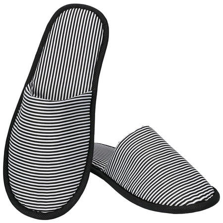 QWZNDZGR 6 Pairs Stripes Disposable Slippers Cotton Cloth Closed Toe Spa Slippers for Women and Men Breathable Non-Slip Slippers for Hotel Guests Travel
QWZNDZGR 6 Pairs Stripes Disposable Slippers Cotton Cloth Closed Toe Spa Slippers for Women and Men Breathable Non-Slip Slippers for Hotel Guests Travel