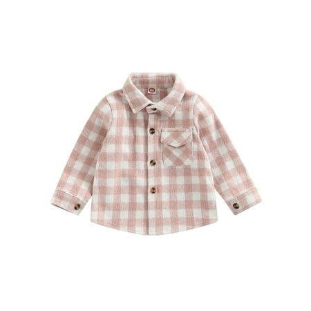 Toddler Baby Boys Girls Autumn Flannel Plaid Jacket Long Sleeve Lapel Button Down Pocketed Shirts Coats Shacket Cardigan Tops
Toddler Baby Boys Girls Autumn Flannel Plaid Jacket Long Sleeve Lapel Button Down Pocketed Shirts Coats Shacket Cardigan Tops