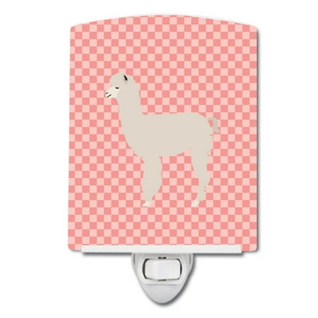 Caroline s Treasures BB7919CNL Alpaca Pink Check Ceramic Night Light 6x4x3 multicolor
Caroline s Treasures BB7919CNL Alpaca Pink Check Ceramic Night Light 6x4x3 multicolor