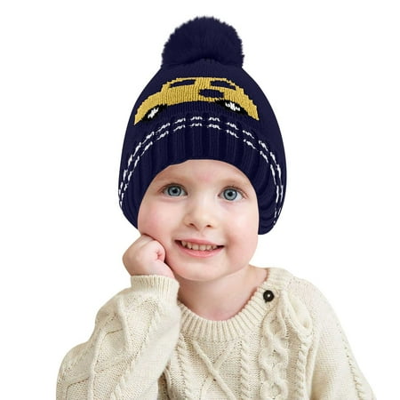 EHTMSAK Infant Baby Toddler Knitted Hat Children Ski Cap Pompom Winter Beanie for Girl Boy Black 6M-4Y One Size
EHTMSAK Infant Baby Toddler Knitted Hat Children Ski Cap Pompom Winter Beanie for Girl Boy Black 6M-4Y One Size