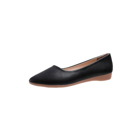 Lumento Women Dress Shoe Pointy Toe Flats Casual Flat Shoes Solid Color Pumps Wedding Comfort Slip On Black 7
Lumento Women Dress Shoe Pointy Toe Flats Casual Flat Shoes Solid Color Pumps Wedding Comfort Slip On Black 7