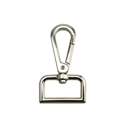 Fenggtonqii Silvery 1 Inner Diameter D Ring Medium Surface Plate Buckle Lobster Clasps Swivel Snap Hooks Pack of 50
Fenggtonqii Silvery 1 Inner Diameter D Ring Medium Surface Plate Buckle Lobster Clasps Swivel Snap Hooks Pack of 50