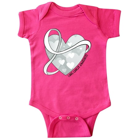 Inktastic Lung Cancer Awareness White Ribbon Around Heart Gift Baby Boy or Baby Girl Bodysuit
Inktastic Lung Cancer Awareness White Ribbon Around Heart Gift Baby Boy or Baby Girl Bodysuit
