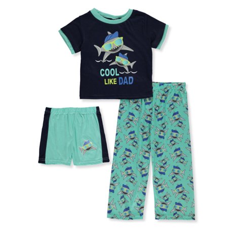 Mon Petit Boys 3-Piece Pajamas Set (Infant)