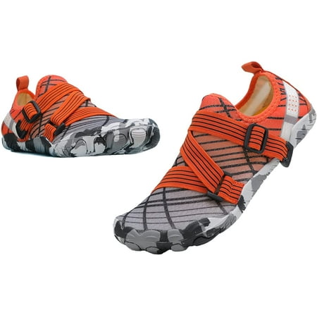 Mens Womens Summer Athletic Hiking Water Shoes Quick Dry Barefoot Aqua Shoes Swim Beach Drainage Hiking Surfing Boating Fishing and Kayaking
Mens Womens Summer Athletic Hiking Water Shoes Quick Dry Barefoot Aqua Shoes Swim Beach Drainage Hiking Surfing Boating Fishing and Kayaking