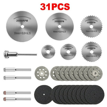 VeliToy High Speed Steel Woodworking Circular Saw Blade Resin Double Mesh Grinding Wheel(31pcs)
VeliToy High Speed Steel Woodworking Circular Saw Blade Resin Double Mesh Grinding Wheel(31pcs)