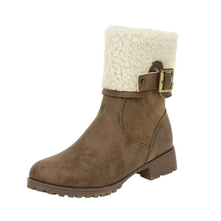 GNEIKDEING Ladies Solid Color Belt Buckle Plush Side Zipper Thick Heel Cotton Boots Gift on Clearance
GNEIKDEING Ladies Solid Color Belt Buckle Plush Side Zipper Thick Heel Cotton Boots Gift on Clearance