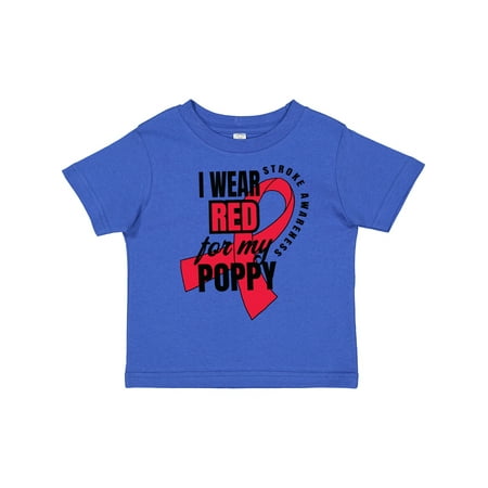 Inktastic I Wear Red for My Poppy Stroke Awareness Gift Toddler Boy or Toddler Girl T-Shirt
Inktastic I Wear Red for My Poppy Stroke Awareness Gift Toddler Boy or Toddler Girl T-Shirt