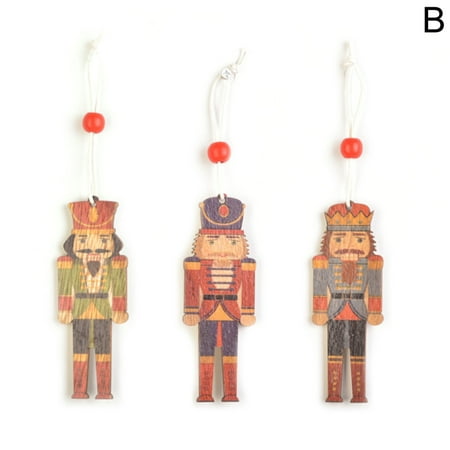 jiawei 3Pcs Christmas Decor Creative Painted Walnut Soldiers Colored Wooden Pendants
jiawei 3Pcs Christmas Decor Creative Painted Walnut Soldiers Colored Wooden Pendants