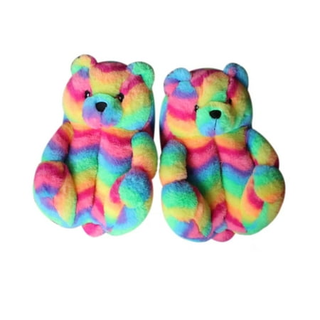AIXINI Women s Plush Teddy Bear Slippers Home Indoor Soft Anti-Slip Cute Winter Warm Floor Shoes Slippers
AIXINI Women s Plush Teddy Bear Slippers Home Indoor Soft Anti-Slip Cute Winter Warm Floor Shoes Slippers