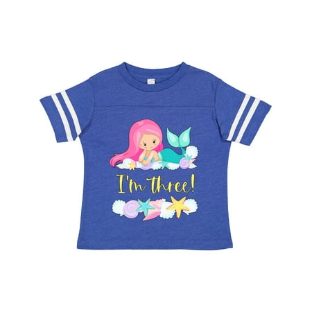 Inktastic I m 3 Mermaid with Pink Hair and Shells Gift Toddler Boy or Toddler Girl T-Shirt
Inktastic I m 3 Mermaid with Pink Hair and Shells Gift Toddler Boy or Toddler Girl T-Shirt