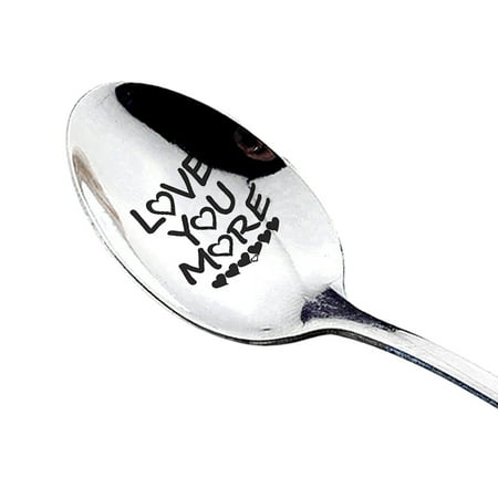 Greenred Soup Spoon Glossy Easy Clean Romantic Lettering Stainless Steel Free Engraved Coffee Spoon Restaurant Supplies
Greenred Soup Spoon Glossy Easy Clean Romantic Lettering Stainless Steel Free Engraved Coffee Spoon Restaurant Supplies