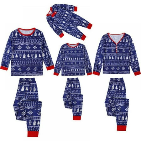 SYNPOS Christmas Pajamas For Family - Family Christmas PJs Matching Sets