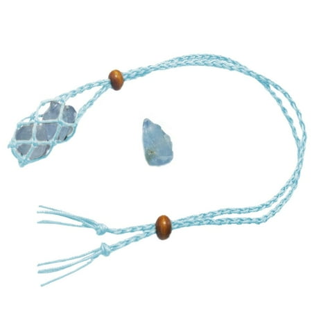 Leking Crystal Cage Necklace Adjustable Necklace Cord Empty Stone Holder Hand-Woven Necklace Cord DIY Pendant Holder for Rocks Ores Crystals amicable
Leking Crystal Cage Necklace Adjustable Necklace Cord Empty Stone Holder Hand-Woven Necklace Cord DIY Pendant Holder for Rocks Ores Crystals amicable