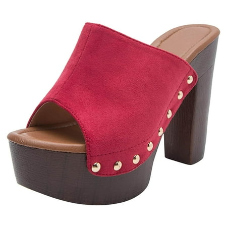 Rdeuod Booties For Women New Fish Mouth High-Heeled Thick-Heeled Thick-Soled Comfortable Women S
Rdeuod Booties For Women New Fish Mouth High-Heeled Thick-Heeled Thick-Soled Comfortable Women S