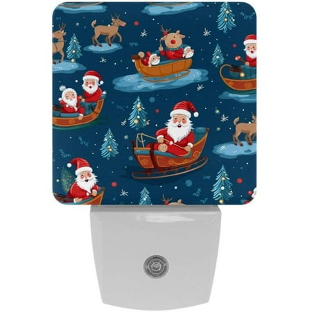 itdsatrgt 2 Pack Christmas Santa Sleigh Pattern Plug in LED Night Light Auto Sensor Dusk to Dawn Decorative Night for Bedroom Bathroom Kitchen Hallway Stairs Hallway Baby s Room Energy Saving
itdsatrgt 2 Pack Christmas Santa Sleigh Pattern Plug in LED Night Light Auto Sensor Dusk to Dawn Decorative Night for Bedroom Bathroom Kitchen Hallway Stairs Hallway Baby s Room Energy Saving