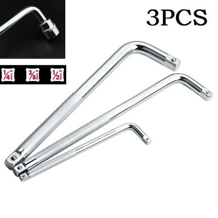 3PCS Extension L-Type Double End Non-Slip Socket Bent Bar 1/2 1/4 3/8 Wrench
3PCS Extension L-Type Double End Non-Slip Socket Bent Bar 1/2 1/4 3/8 Wrench