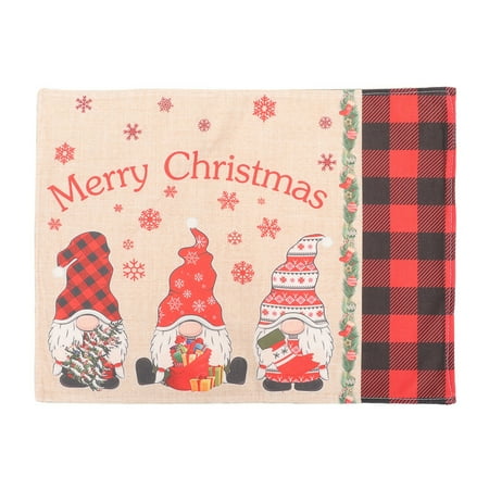 SSBSM Christmas Tablecloth Christmas Style Fine Workmanship Festive Pattern Snowflake Faceless Doll Decoration Stain-resistant Christmas Home Chair Cover Table Mat for Home
SSBSM Christmas Tablecloth Christmas Style Fine Workmanship Festive Pattern Snowflake Faceless Doll Decoration Stain-resistant Christmas Home Chair Cover Table Mat for Home