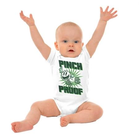 PACMAN Saint Paddys Pinch Proof Romper Boys or Girls Infant Baby Brisco Brands 6M
PACMAN Saint Paddys Pinch Proof Romper Boys or Girls Infant Baby Brisco Brands 6M