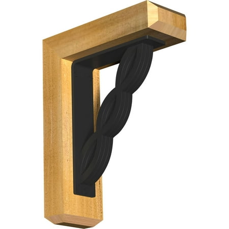 4 W x 11 1/2 D x 14 H Loera Craftsman Ironcrest Rough Sawn Bracket Western Red Cedar (2 W x 7 1/2 D x 10 H Iron Bracket)
4 W x 11 1/2 D x 14 H Loera Craftsman Ironcrest Rough Sawn Bracket Western Red Cedar (2 W x 7 1/2 D x 10 H Iron Bracket)