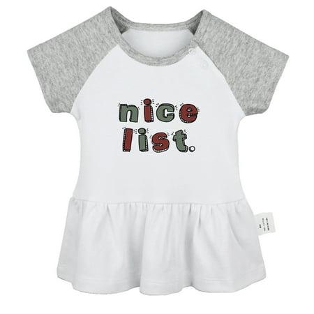 Nice List Novelty Dresses For Baby Newborn Babies Skirts Infant Princess Dress 0-24M Kids Graphic Clothes (Gray Raglan Dresses 18-24 Months)
Nice List Novelty Dresses For Baby Newborn Babies Skirts Infant Princess Dress 0-24M Kids Graphic Clothes (Gray Raglan Dresses 18-24 Months)