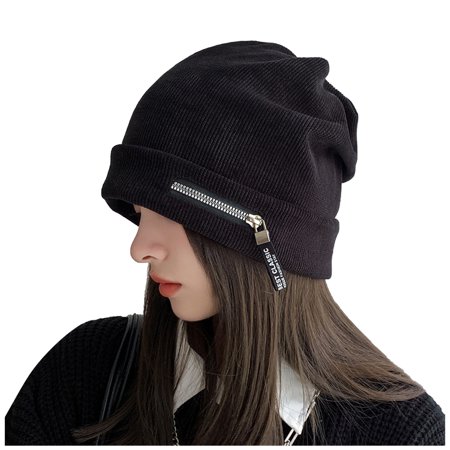 Dadaria Winter Hats for Women Unisex Warm Breathable Windproof Baggy Stretch Crochet Winter Soft Zipper Beanie Caps Wrap Outdoor Hat Black One Size Women Men
Dadaria Winter Hats for Women Unisex Warm Breathable Windproof Baggy Stretch Crochet Winter Soft Zipper Beanie Caps Wrap Outdoor Hat Black One Size Women Men