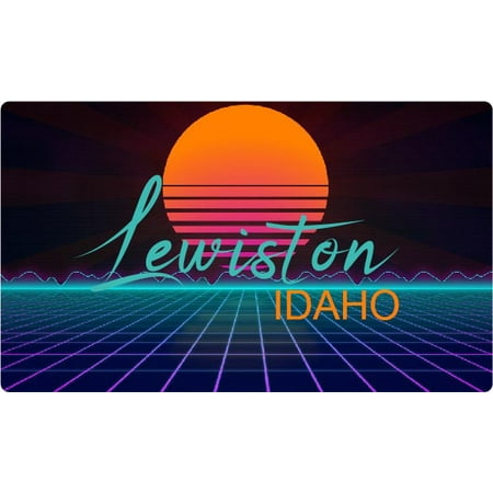 San Ramon California 4 X 2.25-Inch Fridge Magnet Retro Neon Design
