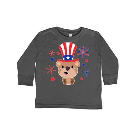 Inktastic 4th of July Cute Bear with Blue and Red Fireworks Gift Toddler Boy or Toddler Girl Long Sleeve T-Shirt
Inktastic 4th of July Cute Bear with Blue and Red Fireworks Gift Toddler Boy or Toddler Girl Long Sleeve T-Shirt