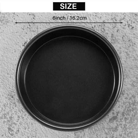 6-Inch (Approximately 16.2 cm) Pizza Pan Premium Deep Dish Non-Stick Baking Pan Non-Stick Layer
6-Inch (Approximately 16.2 cm) Pizza Pan Premium Deep Dish Non-Stick Baking Pan Non-Stick Layer