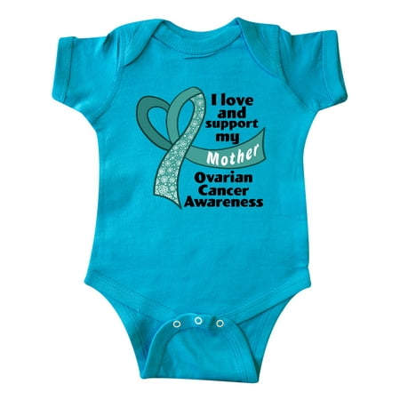 Inktastic Ovarian Cancer Awareness I Love and Support My Mother Gift Baby Boy or Baby Girl Bodysuit
Inktastic Ovarian Cancer Awareness I Love and Support My Mother Gift Baby Boy or Baby Girl Bodysuit