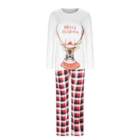 REORIAFEE Matching Family Pajamas Sets Christmas PJ s Sleepwear Plaid Nightgown Long Sleeve Pajamas Suit Top+Pants Mom XXXL
REORIAFEE Matching Family Pajamas Sets Christmas PJ s Sleepwear Plaid Nightgown Long Sleeve Pajamas Suit Top+Pants Mom XXXL