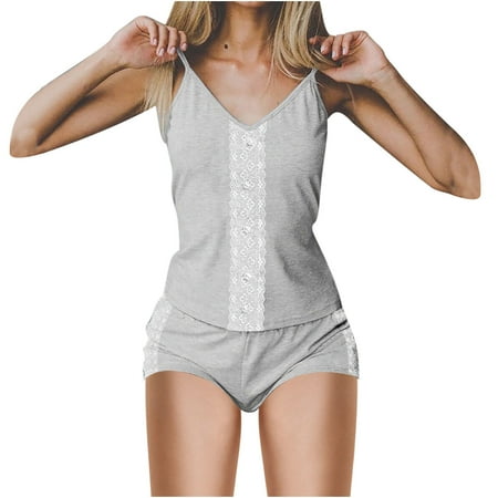 Simplmasygenix Pajamas For Women Clearance Summer Winter Plus Size Women s Solid Color Suspender Nightdress Two-piece Set
Simplmasygenix Pajamas For Women Clearance Summer Winter Plus Size Women s Solid Color Suspender Nightdress Two-piece Set