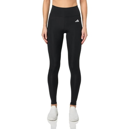adidas Women's Optime Essentials Stash Pocket Full-Length Leggings (Black X-Large)