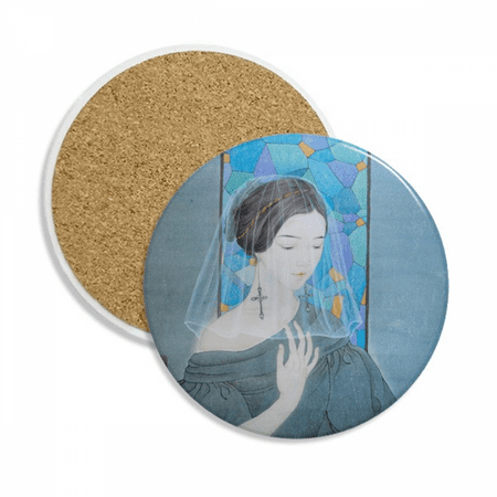 Blue Beauty White Yarn Chinese Painting Coaster Cup Mug Tabletop Protection Absorbent Stone
Blue Beauty White Yarn Chinese Painting Coaster Cup Mug Tabletop Protection Absorbent Stone