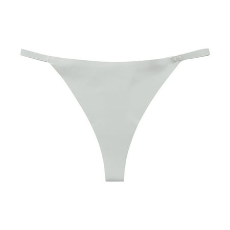 Fabiurt Women s Underwear Personality Design Solid Color Casual Panties Simple And Exquisite Design Grey
Fabiurt Women s Underwear Personality Design Solid Color Casual Panties Simple And Exquisite Design Grey