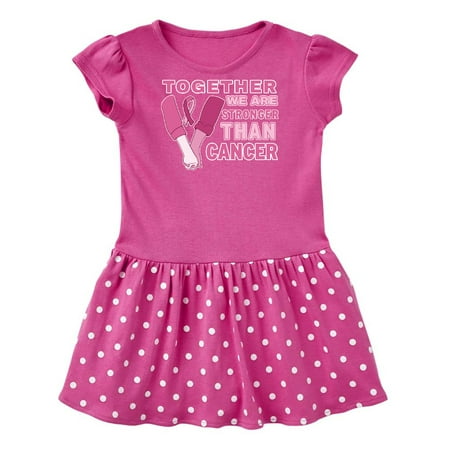 Inktastic Together We Are Stronger Than Cancer with Hands and Ribbon Gift Baby Girl Dress
Inktastic Together We Are Stronger Than Cancer with Hands and Ribbon Gift Baby Girl Dress