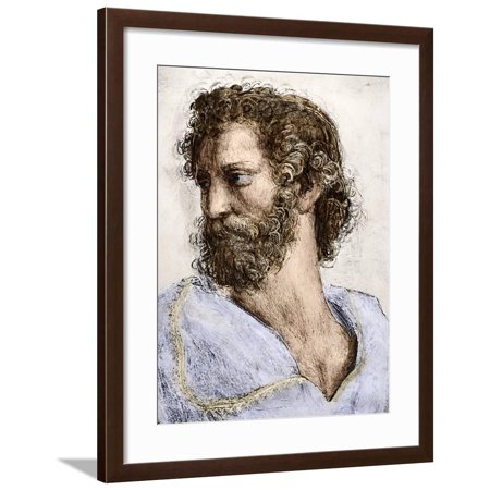 Aristotle Framed Print Wall Art