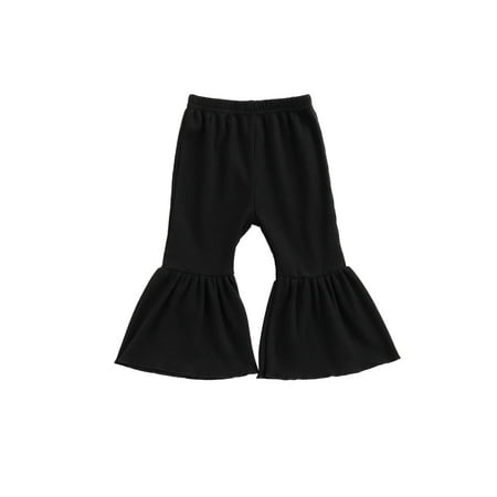 EYIIYE Kids Girls Autumn Casual Rib Knit Flared Pants Solid Color Elastic Waist Wide Ruffle Long Trousers 6 Months-6 Years
EYIIYE Kids Girls Autumn Casual Rib Knit Flared Pants Solid Color Elastic Waist Wide Ruffle Long Trousers 6 Months-6 Years