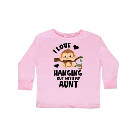 Inktastic Monkey I Love Hanging out with My Aunt Gift Toddler Boy or Toddler Girl Long Sleeve T-Shirt
Inktastic Monkey I Love Hanging out with My Aunt Gift Toddler Boy or Toddler Girl Long Sleeve T-Shirt