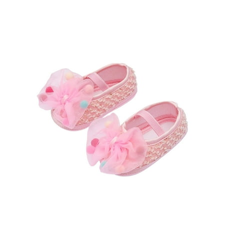 SIMANLAN Newborn Flats Comfort Mary Jane Prewalker Crib Shoes Baby Girls Lightweight Princess Dress Shoe Infant Bowknot Pink 4.5C
SIMANLAN Newborn Flats Comfort Mary Jane Prewalker Crib Shoes Baby Girls Lightweight Princess Dress Shoe Infant Bowknot Pink 4.5C
