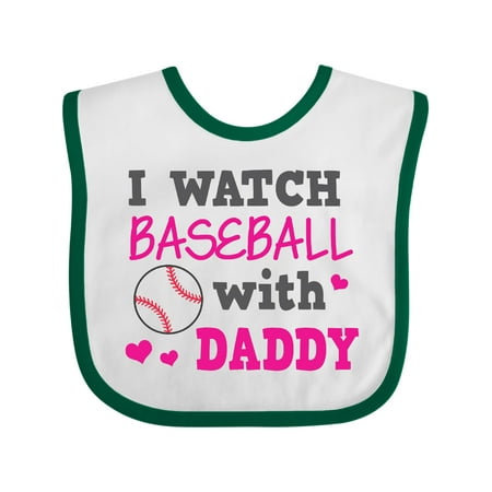 Inktastic I Watch Baseball with My Daddy Gift Baby Boy or Baby Girl Bib
Inktastic I Watch Baseball with My Daddy Gift Baby Boy or Baby Girl Bib