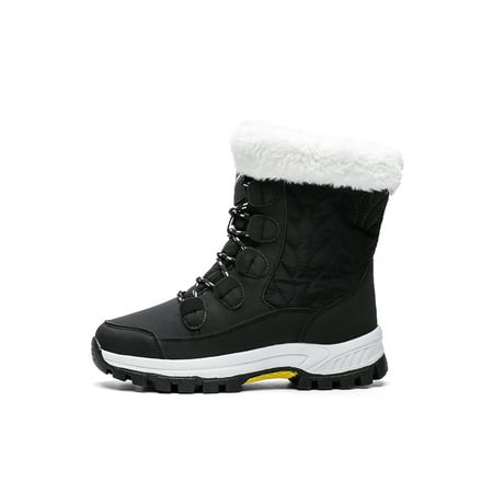 Ferndule Ladies Lace Up Mid Calf Boot Outdoor Breathable Snow Boots Comfort Pull On Black 7
Ferndule Ladies Lace Up Mid Calf Boot Outdoor Breathable Snow Boots Comfort Pull On Black 7